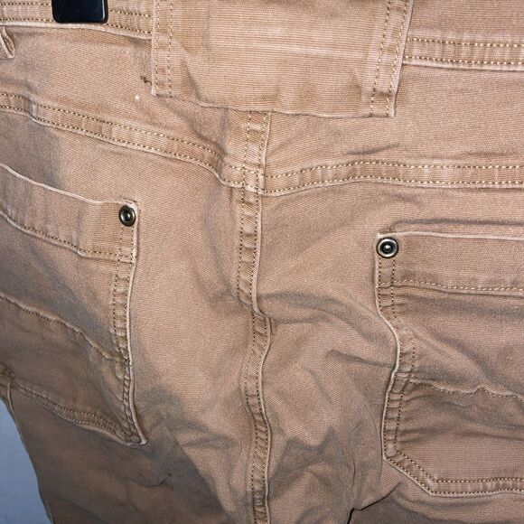 Duluth Flex Fire Hose Men’s Work Pants Size 42x30 Light Brown Outdoors Comfort 2 - Picture 8 of 12